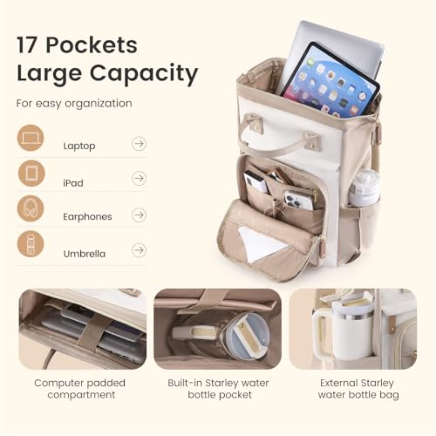 Laptop Backpack for Women Work - Women Bags For Laptop ulasan dan harga