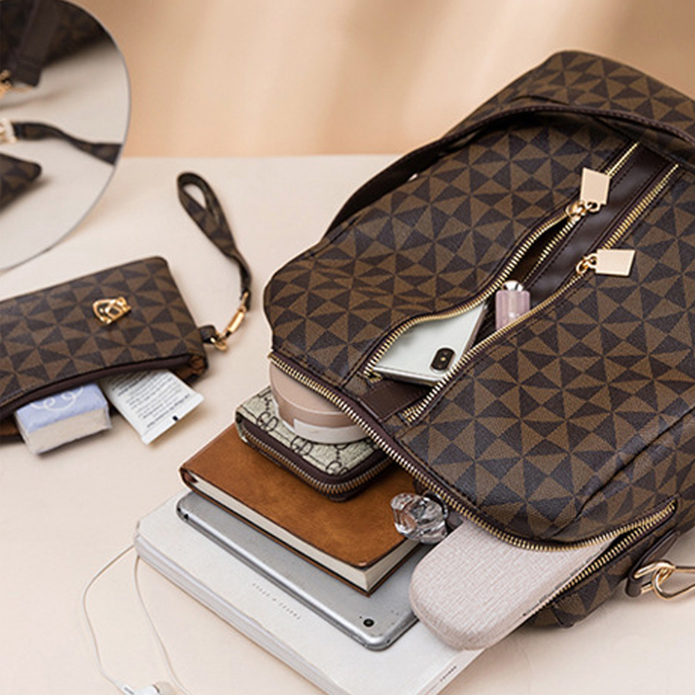 2pcs Backpack And Handbag Set, - Mini Backpack Women ulasan dan harga