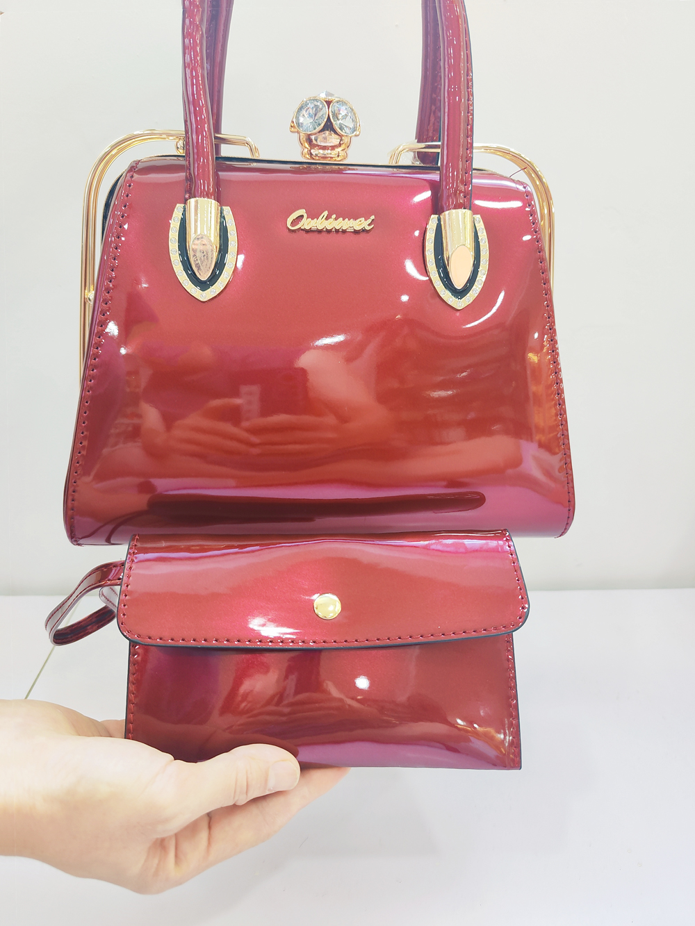 Fashion Patent Leather Women S - Women'S Vegan Bags ulasan dan harga